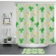 Emerald Elegance: Elevate Your Bathroom with a Stylish Green Shower Ensemble