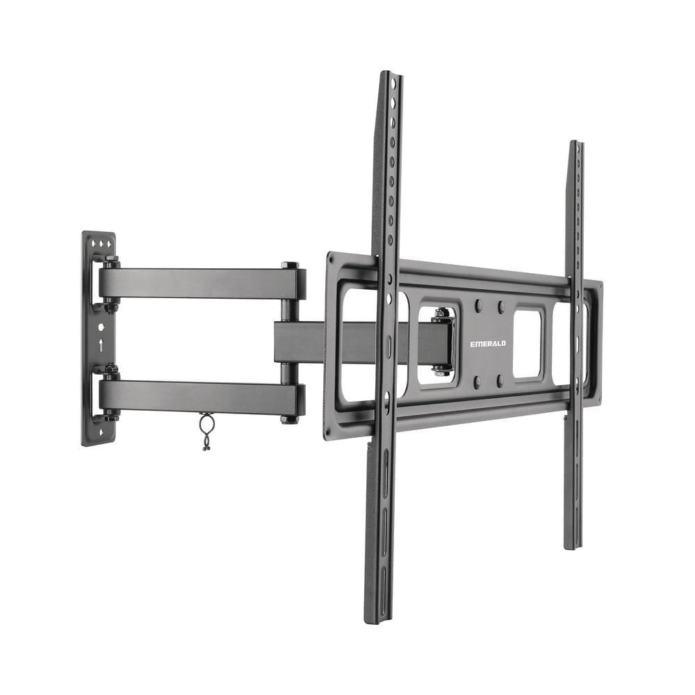 Emerald Full Motion TV Wall Mount Bracket Full Swivel TV Mount for 32 to 85” Flat and Curved TVs