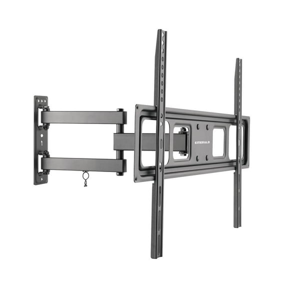 Emerald Full Motion TV Wall Mount Bracket Full Swivel TV Mount for 32 to 85 Flat and Curved TVs