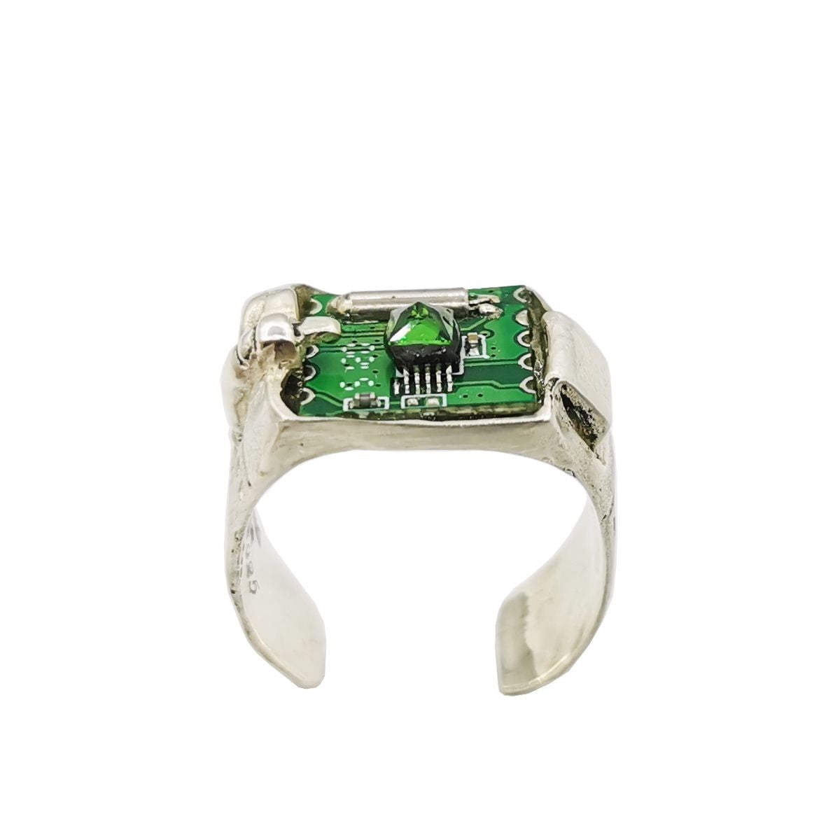 Mechanical Wind Circuit Ring Adjustable Opening Cyber Ring Original ...