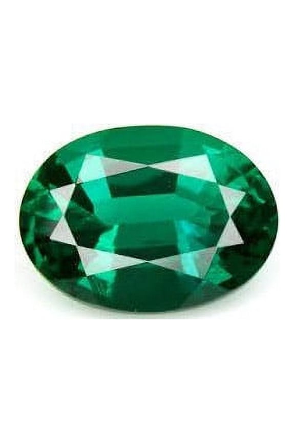 Emerald Gemstone Oval Cut 0.8 Carat