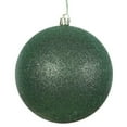 thumbnail image 1 of Emerald Glitter Drilled Cap Ball Ornament, 8 in., 1 of 1