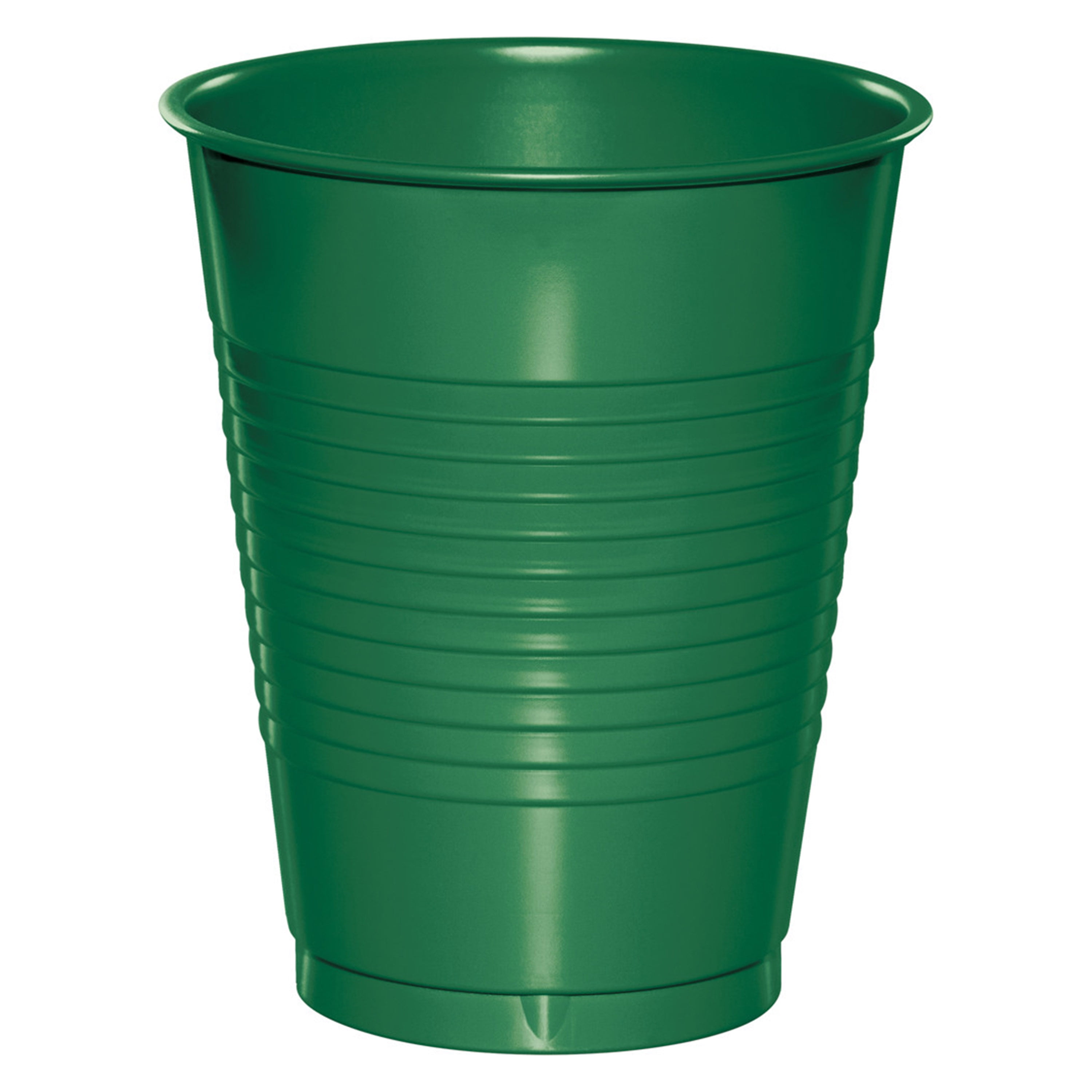 Emerald Green 16 oz Plastic Cups 60 Count for 60 Guests