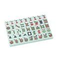 thumbnail image 1 of CNV 166-Tile American Mahjong Set 30mm High-Density Melamine Emerald Green Portable Travel Mah Jongg with Jokers Spare Tiles, 1 of 6