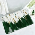 thumbnail image 1 of Emerald Green Bathroom Rug Mat, Modern Bath Mats for Bathroom Non Slip, Absorbent Bathroom Shower Floor Mat Washable, Carpet Floor Mats for Tub, Art Painting Bathroom Decor, 17" x 24", 1 of 6