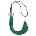 thumbnail image 1 of Endea Graduation Emerald Green Graduation Tassel with Silver Date Drop, 1 of 2