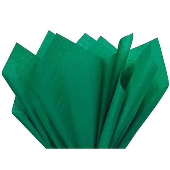 Emerald Green Tissue Paper Squares, Bulk 480 Sheets, A1 Bakery Supplies, Large 15 Inch x 20 Inch