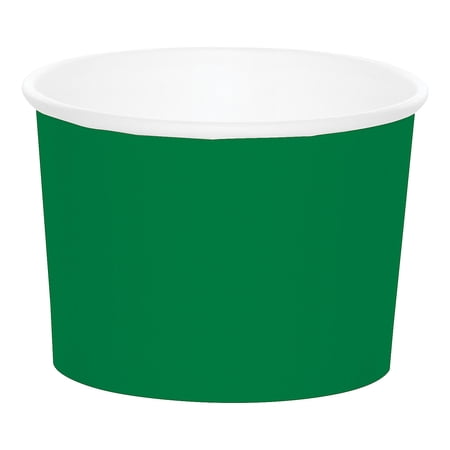 Emerald Green Treat Cups, Party Supplies, Disposable, 8 Pieces