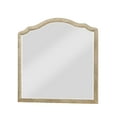 thumbnail image 1 of Emerald Home Interlude Sandstone Gray Mirror with Arched, Distressed Wood Frame, 1 of 7