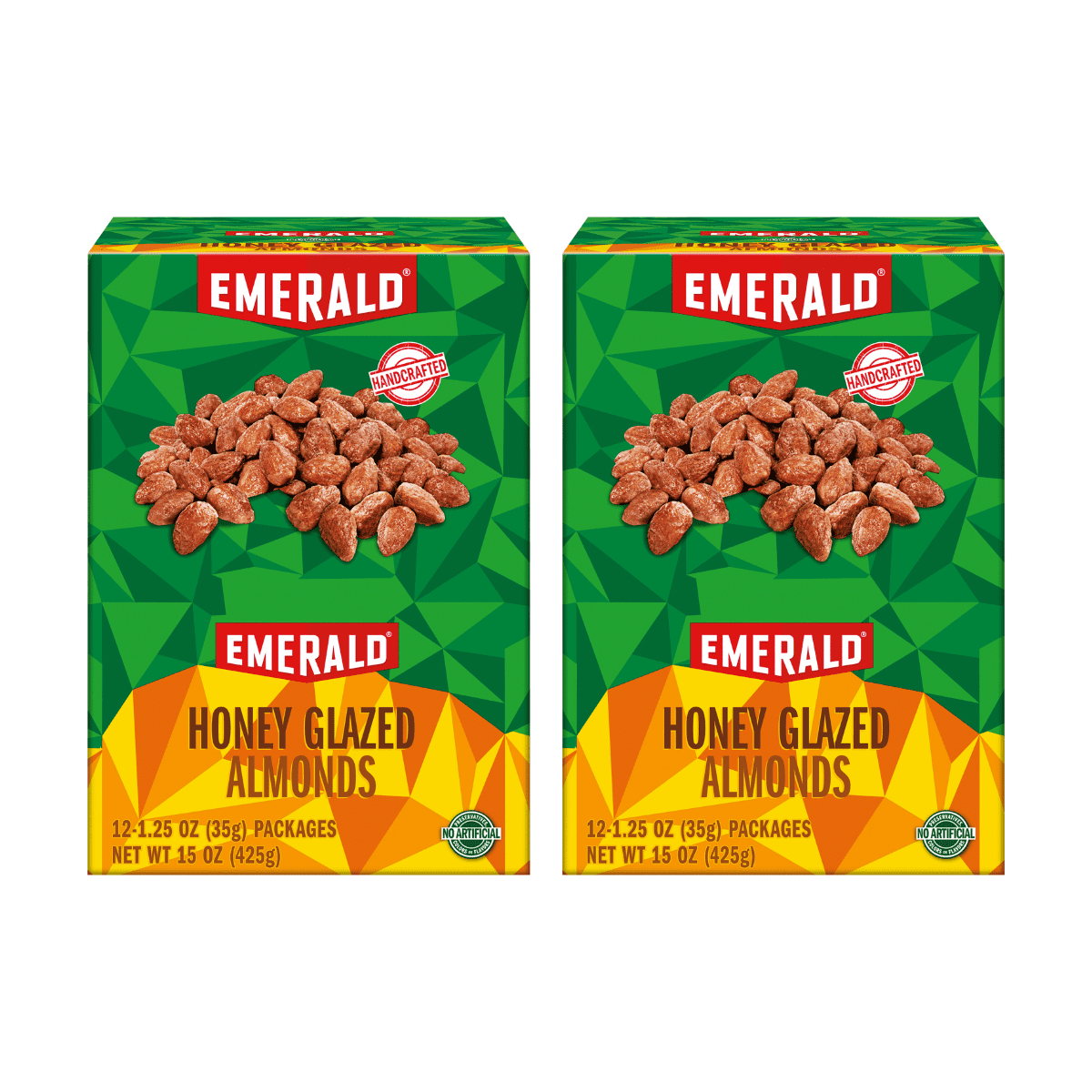 Emerald Honey Glazed Almonds, 12 ct, 15 oz Box, Pack of 2 - Walmart ...