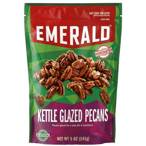 Emerald Kettle Glazed Pecans 5 oz (Pack of 5)