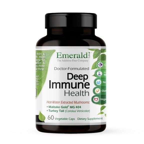 Emerald Labs Deep Immune Health to Support Healthy Immune System - 60 Vegetable Capsules