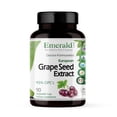 thumbnail image 1 of Emerald Labs Grape Seed Extract - Supports Blood Circulation, Anti-Aging - 100mg Premium Extract with Organic Rosehip Powder - 90 Vegtable Capsules, 1 of 8