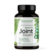 Emerald Labs Joint Health with BioCell Collagen II, Meriva Turmeric, and OptiMSM to Support Joint Relief, Healthy Cartilage, and Mobility - 90 Vegetable Capsules