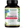 thumbnail interactive-video image 1 of Emerald Labs Women's 45+ 1-Daily Multi - Multivitamin with CoQ10, B Vitamins, L-Glutathione to Support Healthy Heart, Strong Bones, Balanced Hormones - 60 Vegetable Capsules, 1 of 9