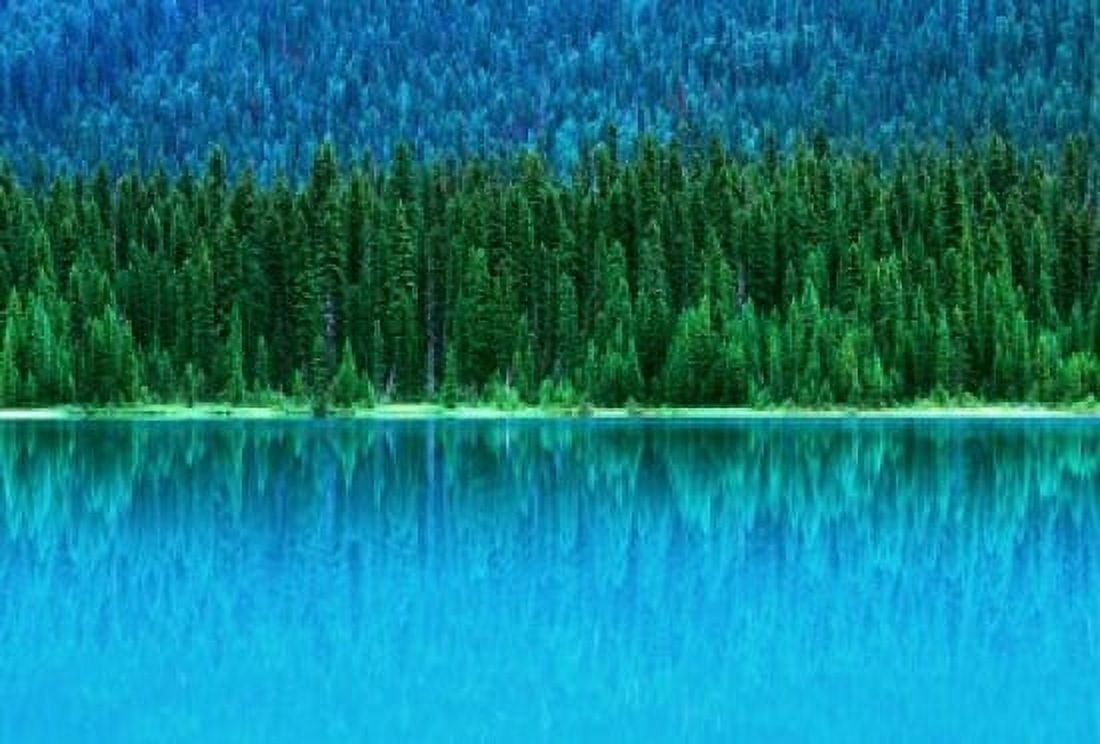 Emerald Lake Boathouse Yoho National Park British Columbia Canada (horizontal) Canvas Art - Rob Tilley DanitaDelimont (27 x 18)