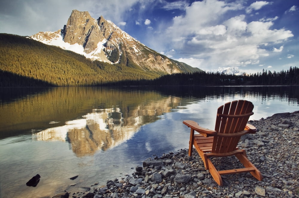 Emerald Lake Yoho National Park British Columbia Canvas Art - Darwin Wiggett Design Pics (34 x 22)
