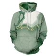 thumbnail image 1 of Emerald Marble Glitter Art Men's Women New Sweatshirt Hoodie Men's Plus Size Sweatshirt Hooded Sweatshirt 3d Printed Street Men's Cloth, 1 of 6