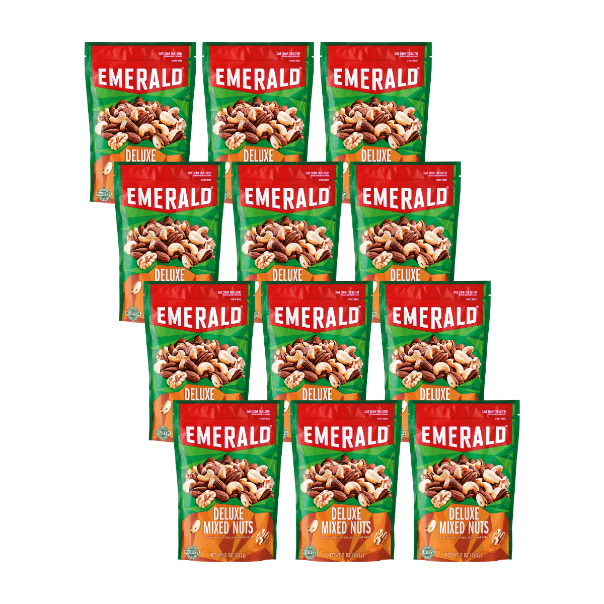 福袋安いいね半額ストア Emerald Nuts, Deluxe Mixed Nuts, 5 oz, Resealable Bag (Pack ライト・ランタン