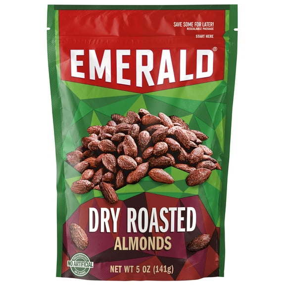Emerald Nuts Dry Roasted Almonds, 5 oz