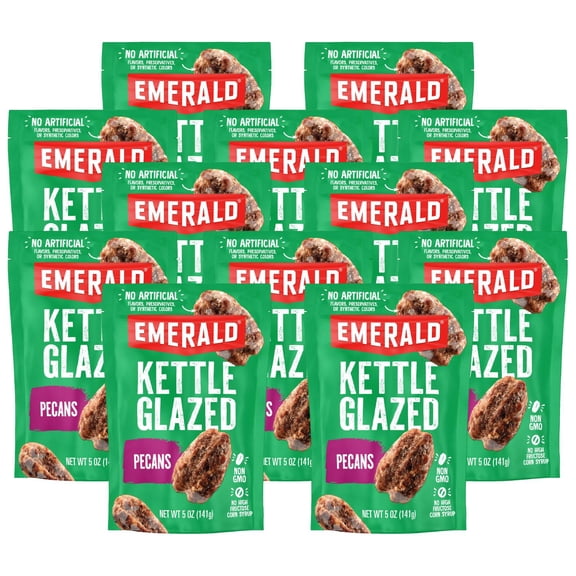 Emerald Nuts Glazed Pecans, 5 oz (Pack of 12)