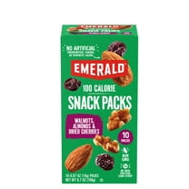 Emerald Nuts, Walnuts & Almonds with Dried Cherries, 100 Calorie Packs, 10 Ct, 6.7 oz