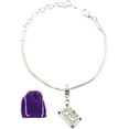 thumbnail image 1 of Emerald Park Jewelry Cassette Tape Snake Chain Charm Bracelet, 1 of 8
