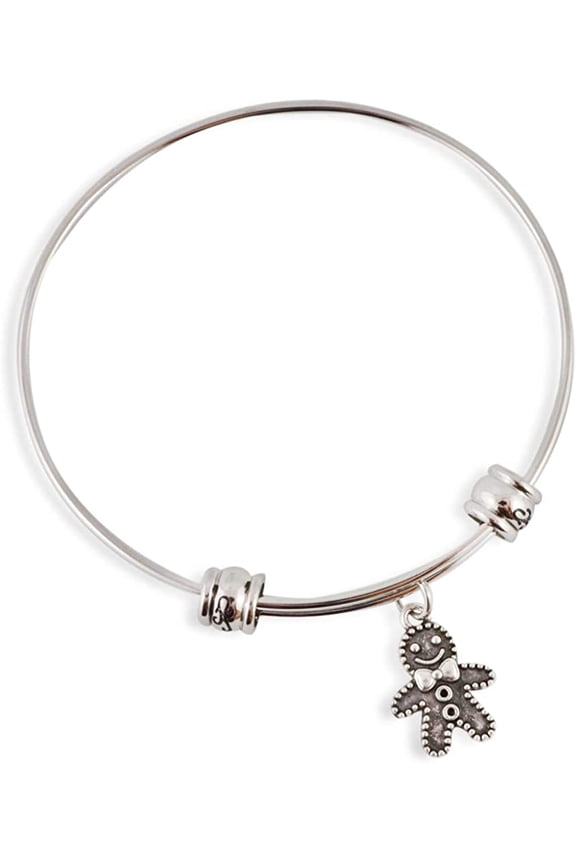 Gingerbread Man Fancy Bangle