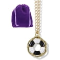 thumbnail image 1 of Life Saver Buoy Ring Charm Snake Chain Necklace, 1 of 2