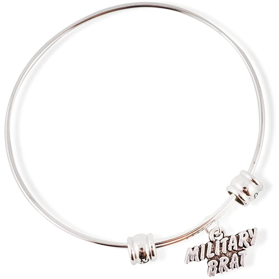 Emerald Park Jewelry Military Brat Fancy Bangle