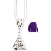Pyramid Charm Snake Chain Necklace