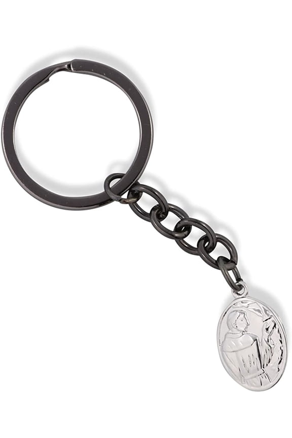 Saint Francis of Assisi Charm Keychain