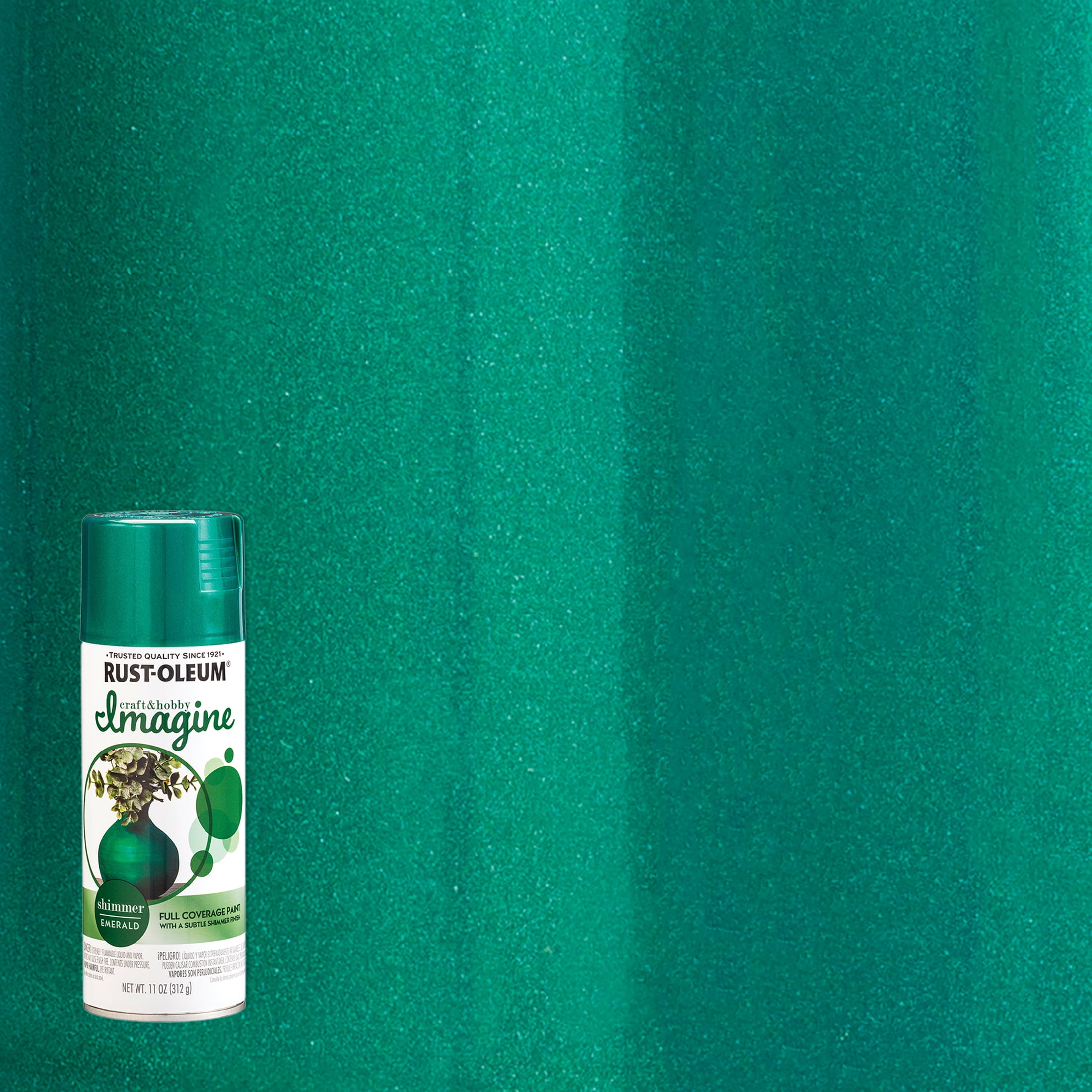 Rust Emerald 4 Pack, Emerald, Rust-Oleum Craft & Hobby Imagine Shimmer Paint- 357648 ...