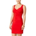 thumbnail image 1 of Emerald Sundae Juniors Banded Bodycon Dress Red XS, 1 of 1