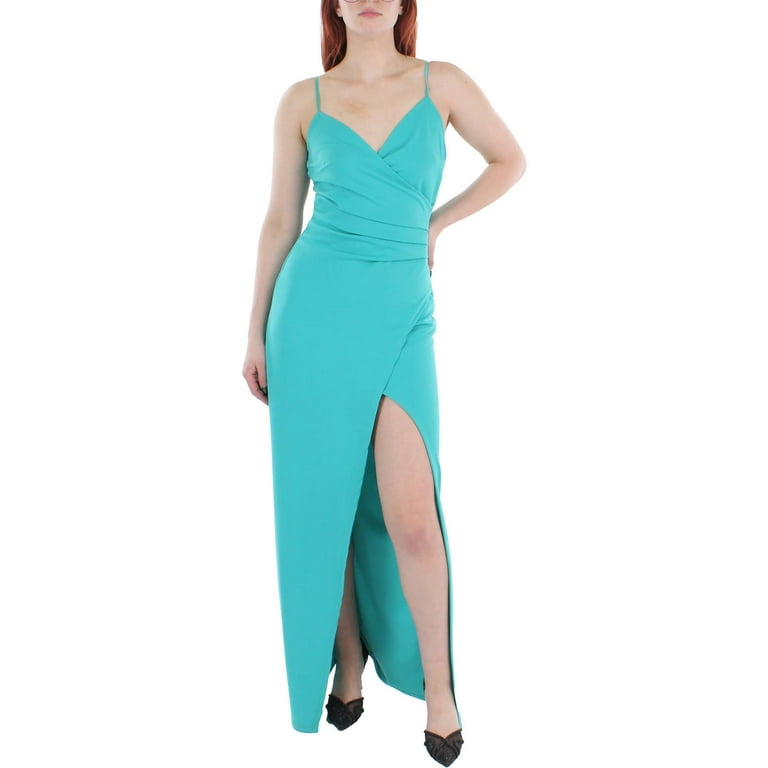 Emerald Sundae Juniors deals High Slit Gown. Size XS