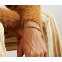 Emerald Tennis Bracelet, Silver Emerald Bracelet,May Birthstone Bracelet,18K Plated Emerald Tennis Bracelet,Bracelet For Women Gift For Her