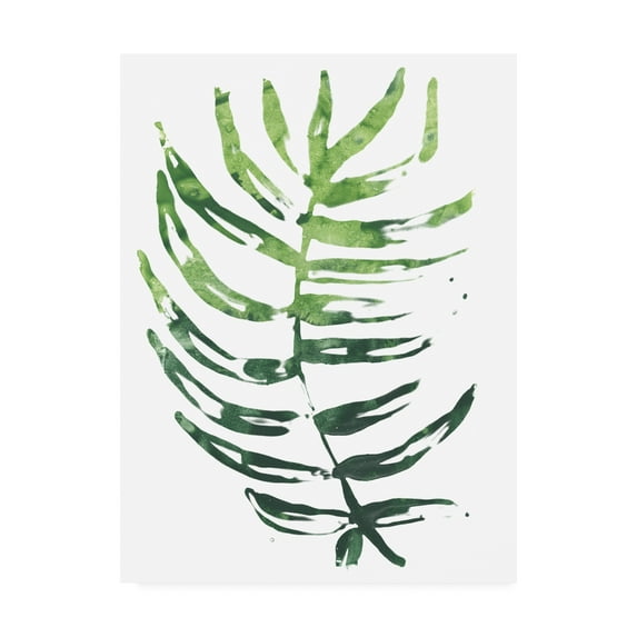 Emerald Tropics IV' Canvas Art by June Erica Vess