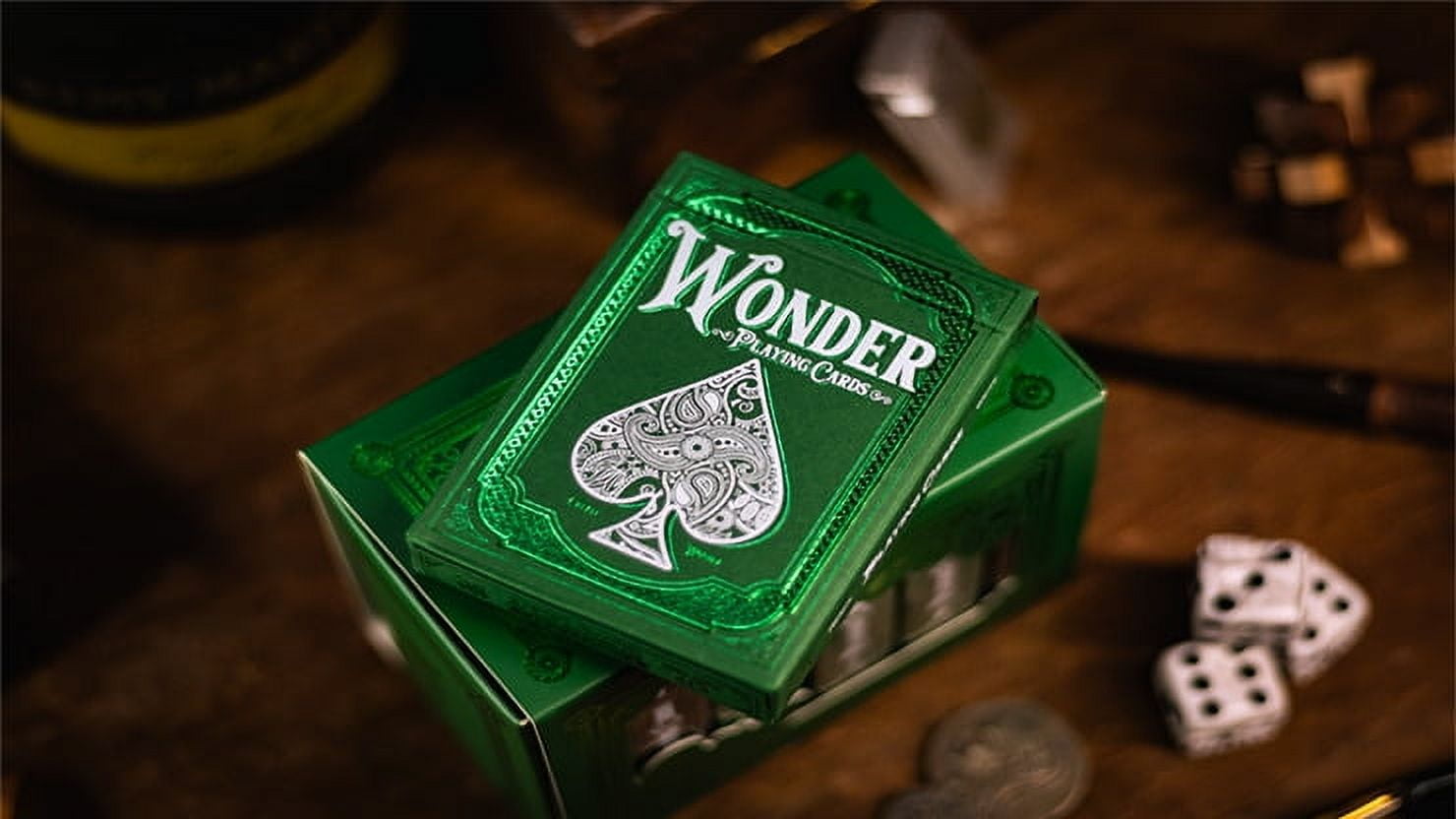 Emerald Wonder Playing Cards by Wondercraft X Chris Hage