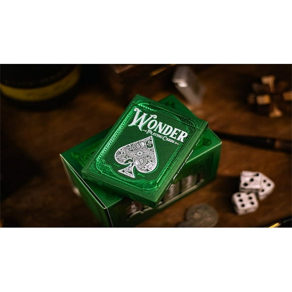 Emerald Wonder Playing Cards by Wondercraft X Chris Hage
