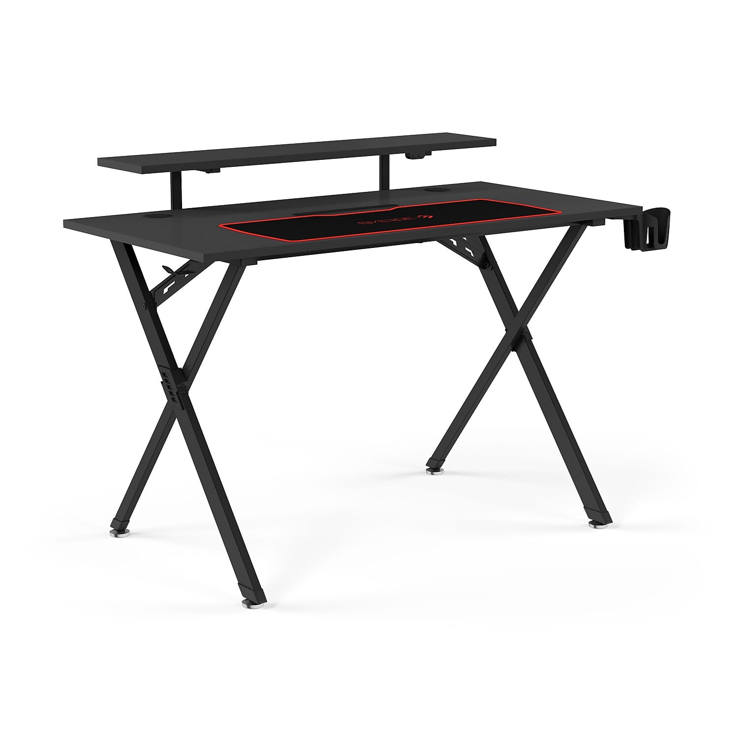 Emerge Vizon 47" Gaming Desk Black 2/Pack 59260VS