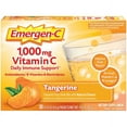 thumbnail image 1 of Emergen-C (30 Count, Tangerine Flavor) Dietary Supplement Drink Mix with 1000 mg Vitamin C, 0.33 Ounce Packets, Caffeine Free, 1 of 9