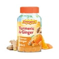 EmergenC CitrusGinger Gummies, Turmeric and Ginger, Immune Support