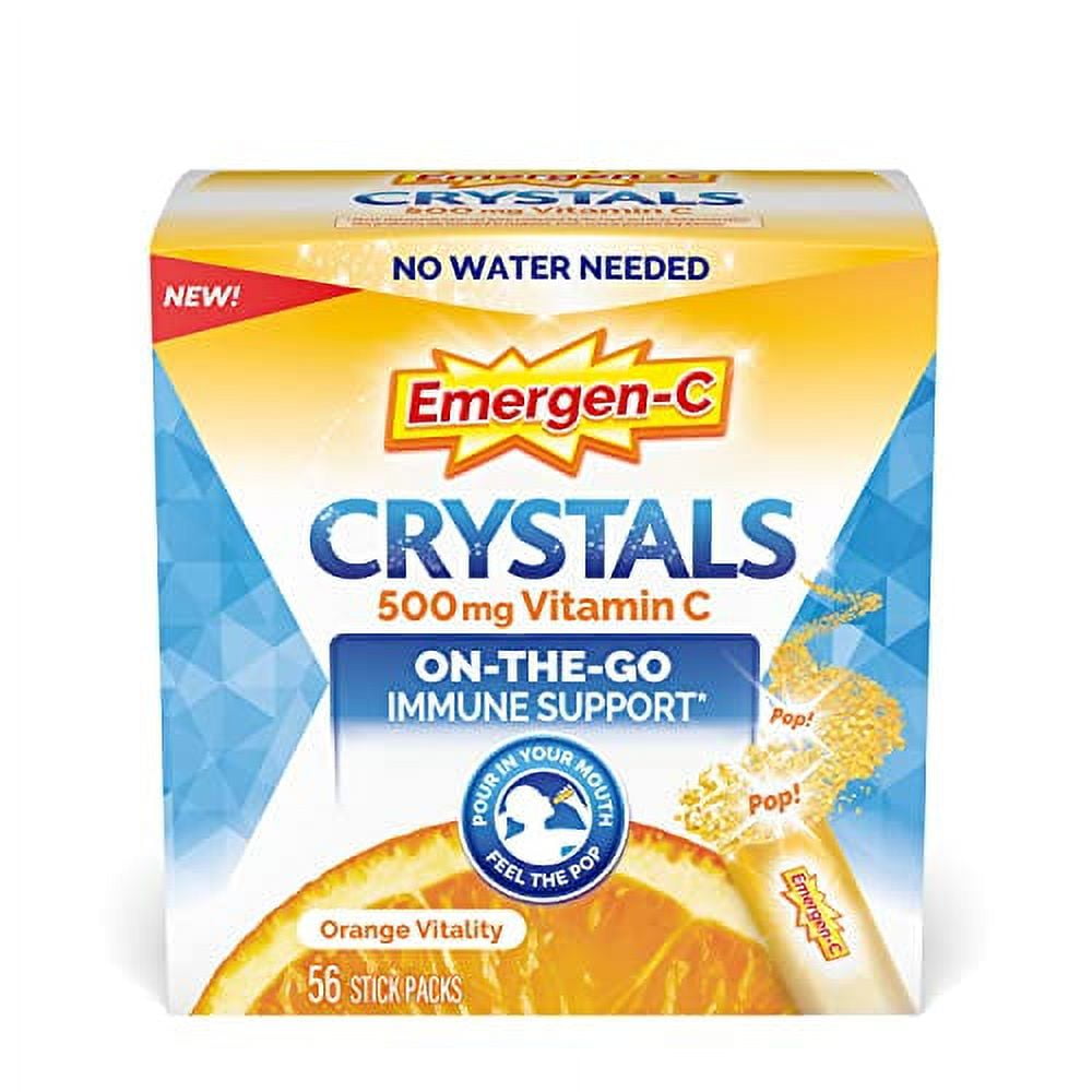 EmergenC OnTheGo Immune Support Crystals with Vitamin C, B Vitamins