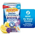thumbnail image 1 of Emergen-C Immune+ Crystals, On-The-Go Immune Support Supplement With Vitamin C, Vitamin D, B Vitamins, Zinc and Manganese, Berry Lemonade - 28 Stick Packs, 1 of 9
