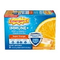 thumbnail interactive-video image 1 of Emergen-C Immune+ Triple Action Immune Support Powder, Betavia (R), 1000Mg Vitamin C, B
 Vitamins, Vitamin D and Antioxidants, Super Orange, Back to School Essentials – 30 Count, 1 of 11