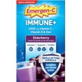 EmergenC Immune+ Vitamin C 1000mg (18 Count, Elderberry) Dietary