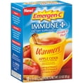 thumbnail image 1 of Emergen-C Immune+ Warmers 10 Count, Apple Cider Flavor) Dietary Supplement Flavored Hot Drink Mix, 1000mg Vitamin C, 0.33 Ounce Packets, 1 of 10
