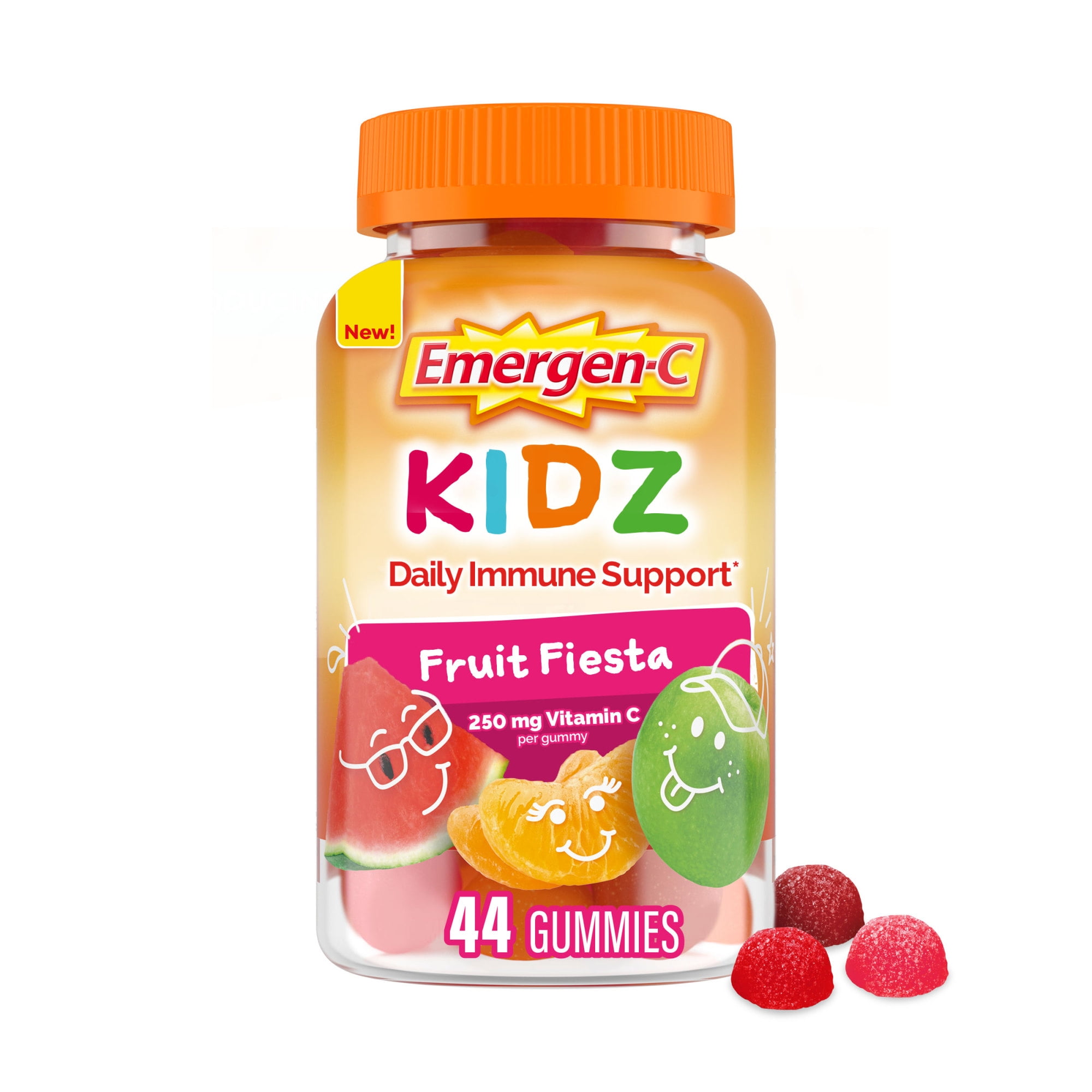 EmergenC Kidz Daily Immune Support Dietary Supplements With Vitamin C