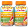 thumbnail image 1 of Emergen-C Vitamin C Gummies, Dietary Supplement for Immune Support, Tangerine, Watermelon and Sour Apple Flavor - 45 Count x 2 (Pack of 2), 1 of 6