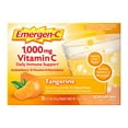 thumbnail image 1 of Emergen-C 1000mg Vitamin C Powder for Daily Immune Support with Zinc and Manganese, Tangerine, 30 Count, 1 of 9